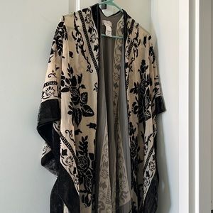 beautiful free people fringe kimono